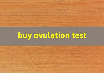  buy ovulation test